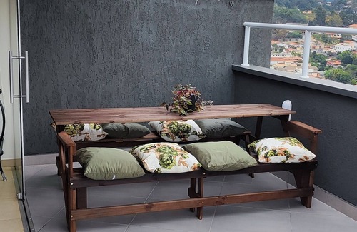 Sao Roque Apartment | Perfect duplex with a view 5 minutes from the Wine Route, ideal for families.