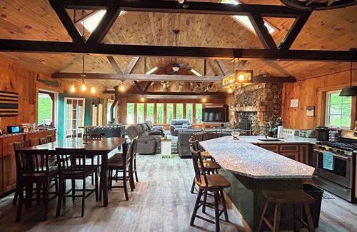 Embden House | Perfect extended family waterfront getaway! Just 30 miles from Sugarloaf