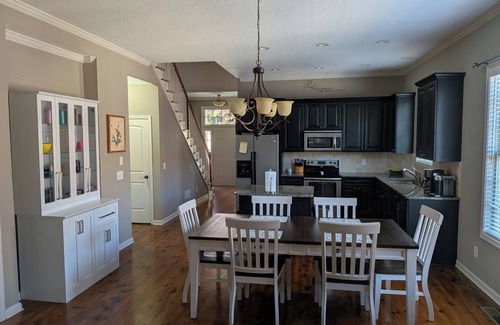 Dadeville House | Perfect lakefront oasis! Spacious 5-bedroom home, large dock, screened-in porch.