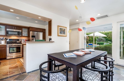 Tahquitz River Estates House | Perfect! Secluded Mid-Century Compound. 3 Beds/3 Baths Views! HOT-TUB! FIRE-PIT!