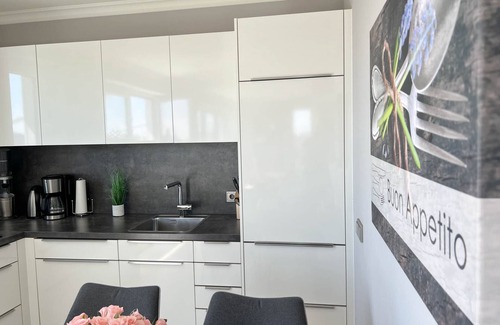 Busum Apartment | Perfect, spacious penthouse apartment centrally located in Büsum