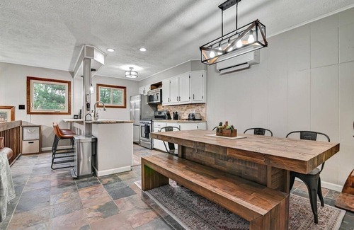 Gouldsboro House | Perfect Summer Getaway - Hot Tub, Pool, Kayaks, A/C in Big Bass Lake Resort!