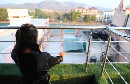 Haridwar Hotel | Perfectstayz Premium Ganga Heights - Ganga View rooftop cafe