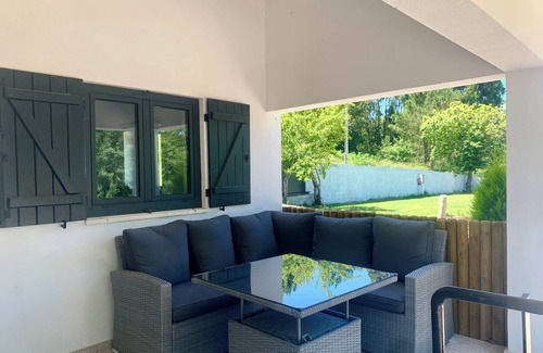 Vila Nova de Cerveira RV Rental | Pessago Bungalow on the campsite.