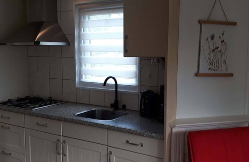 Tzummarum Ski Chalet | Pet-free chalet with green garden, in Friesland