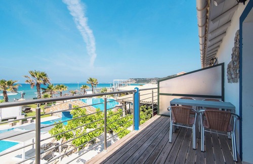 Arillas Apartment | Pet-Friendly Apartment 'Mirage Arillas Maisonette B' with Sea View, Shared Pool & Wi-Fi