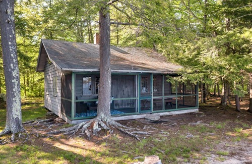 Moultonborough House | Pet Friendly Cabin on Lake Winnipesaukee with Dock Sleeps 4