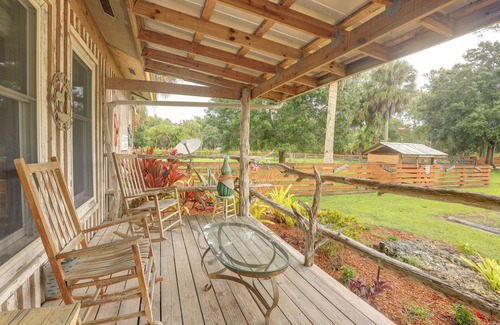 Palm City Cabin | Pet-Friendly Cabin on 50 Acres in Palm City!