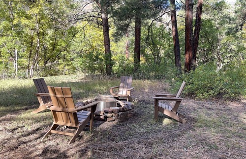 Purgatory House | Pet Friendly Cabin on 3.5 acres between Durango and Purgatory - Fire Pit