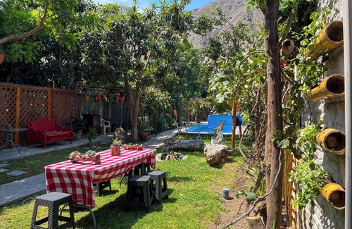 Lunahuana House | Pet-Friendly Ecological House with Orchard and Swimming Pool
