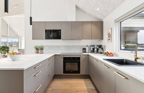 Hasmark Strand House | Pet friendly home in Otterup with sauna