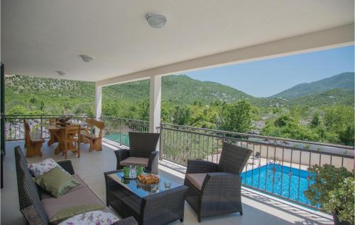 Rastovac House | Pet Friendly Home In Zagvozd With Wifi