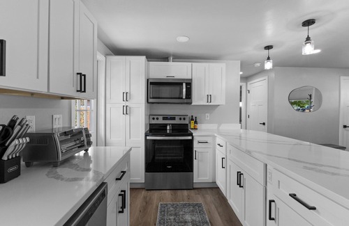 Casper House | Pet friendly house in Casper behind fairgrounds w AC, grill, WiFi, RV parking