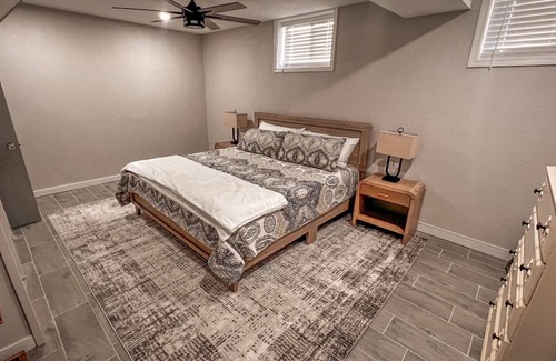 Ferndale Cabin | Pet friendly, large family A frame lodge on 3 secluded acres minutes to I430