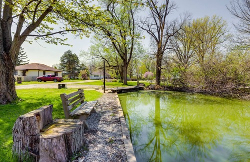Celina House | Pet-Friendly Ohio Escape w/Deck & Community Dock!