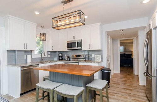 South End Condo | Pet friendly condo with EV charger and sound views