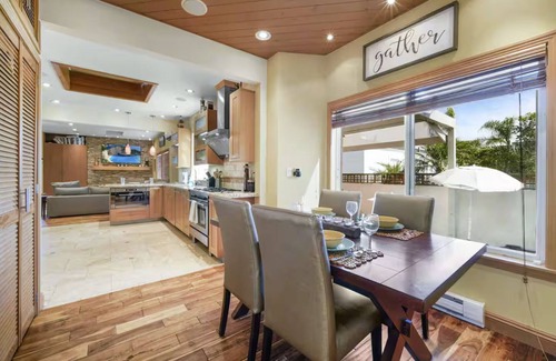 Crown Point House | Pet/Kid Friendly Beach home with Hot tub and playground area