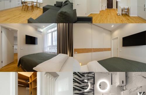 Kyiv Apartment | Petrovdom Apartments 5-46 in RC Zhemchuzhyna 38, Zhylianska 68