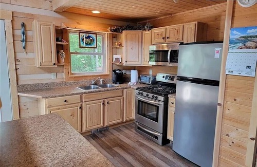 Hays Cabin | PETS WELCOME Whitetail Chalet: Your Mountain Adventure Base Near Stone Mountain!