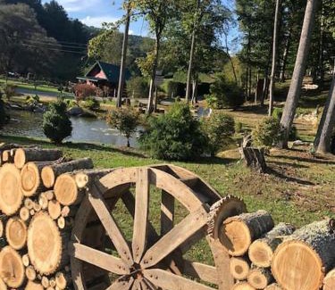 Sugar Grove House | Petting Zoo! Hot Tub, 15 acres, stream & Romance!