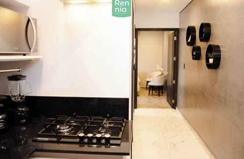 Zapopan Apartment | PH Studio APT - 2 Personas - Piso 7 - Sala de Juntasnn