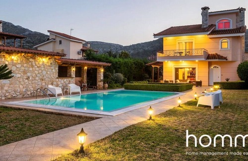 Palaia Fokaia Villa | Phoceus homm Residence with Pool & Garden