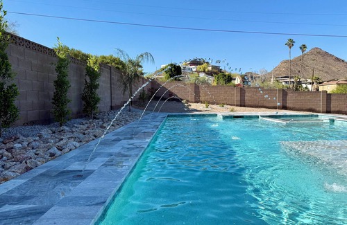 North Mountain House | Phoenix Mountain Oasis Home Remodeled with Saltwater Pool/Spa