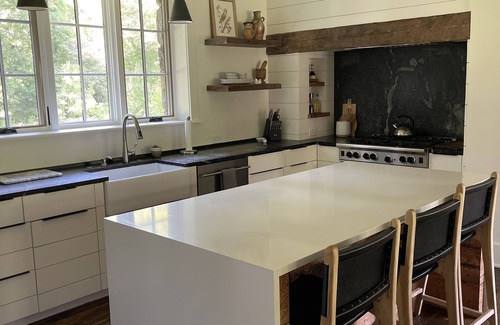 Canton Cottage | Picturesque cottage tucked into an undisturbed valley in the Pisgah