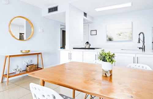 Avon By The Sea Condo | Pier-Side Penthouse Spacious Corner Unit W/Heated Pool & BBQ Grills! 🌴