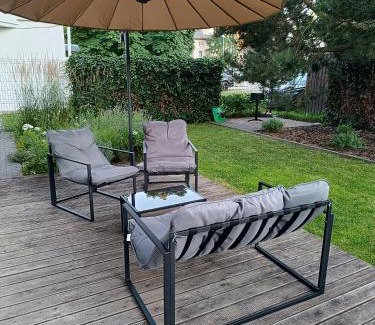 Klaipeda Apartment | Pievų Tako kiemelis