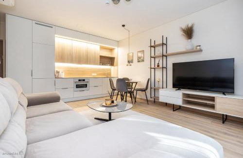 Palanga Apartment | Pine Forest Escape at Vanagupes Parkas
