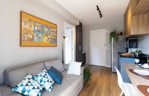 Pinheiros Apartment | Piscina-AC-Academia-Brazilian Corner