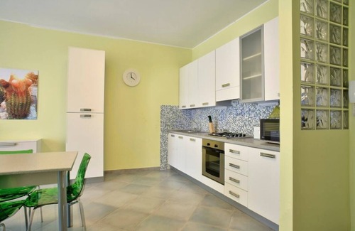 Capo d'Orlando Apartment | Pistacchio - 2-bedroom apartment with large lateral sea view terrace and pool in the garden