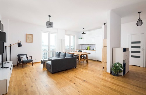 Srodmiescie Południowe Apartment | Plac Konstytucji Deluxe Apartment