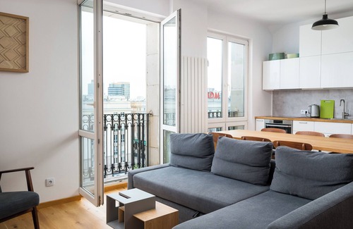 Srodmiescie Południowe Apartment | Plac Konstytucji Deluxe Apartment