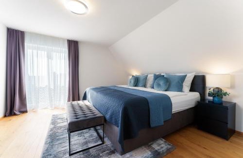 Berghausen House | Platschberg Urban Hideaway - Stilvolles Ferienhaus mit Pool an der Weinstraße