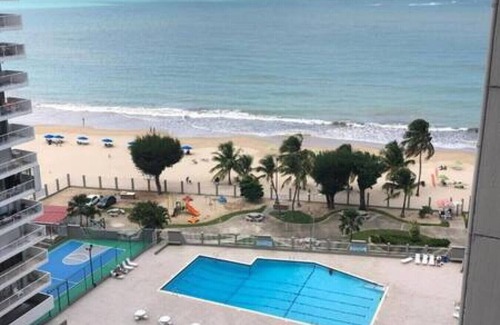 Isla Verde Condo | Playa Tortuga Studio Oceanview Pool