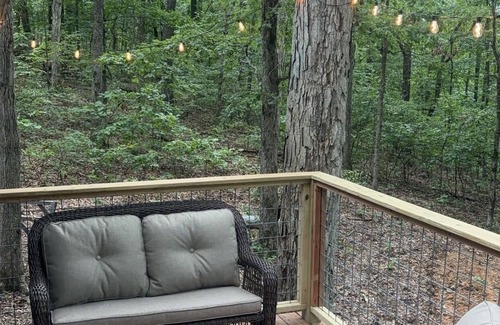Wappapello Cabin | Playin’ Hooky is a cozy cabin with 1 bedroom, WiFi, & AC in welcoming Wappapello