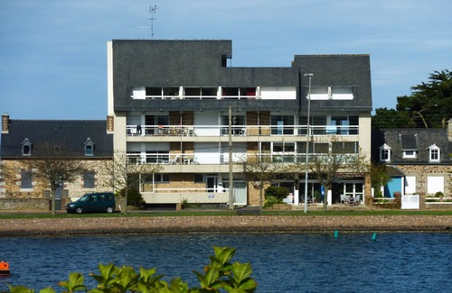 Perros-Guirec Apartment | Pleasant APT, panoramic view on PORT PLAISANCE, south west, 2 pers