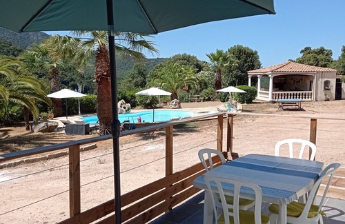 Bastelica House | Pleasant new studio with swimming pool near Ajaccio and Porticcio