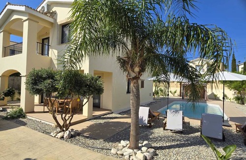 Kouklia Villa | Pleasant villa with AC in charming Kouklia