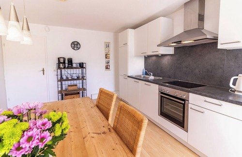 Rysum Apartment | Plenty of space to play - vacation apartment in the Gulfhof with pool table