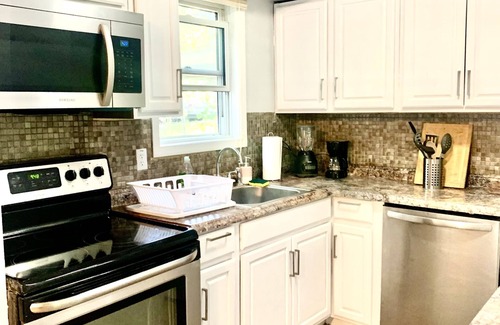 Tobyhanna House | Pocono 3BR Getaway Hot Tub Arcades Fire Pit