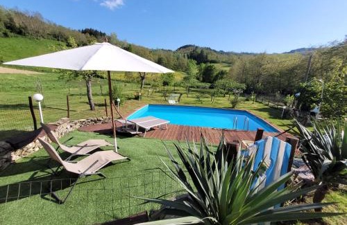 Porciano Villa | Podere La Machiusa - Villa with pool