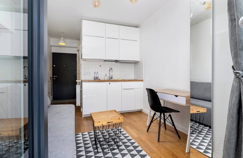 Stare Podgorze Apartment | Podgórze Studio with Balcony