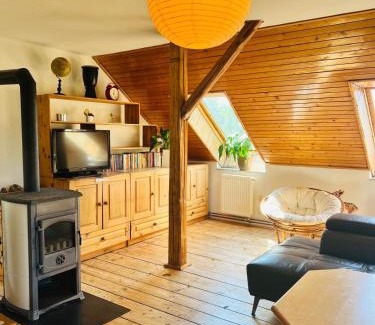 Pacejov Apartment | Podkroví v pošumavské chalupě