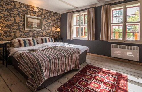 Ahlbeck Apartment | Pommernhaus Historisches Colonistenhaus Sauna Kamin Boot - Romantic overnight stay with open fireplace