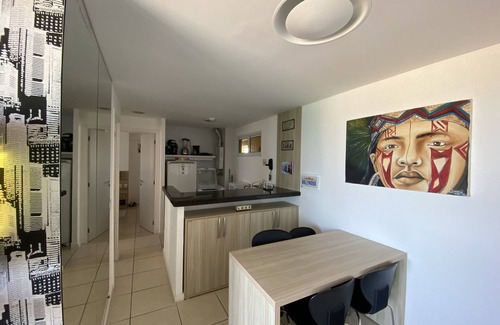 Ponta Negra Apartment | Ponta Negra Blue Ocean Building Best View of Morro do Careca, FAMILIAR