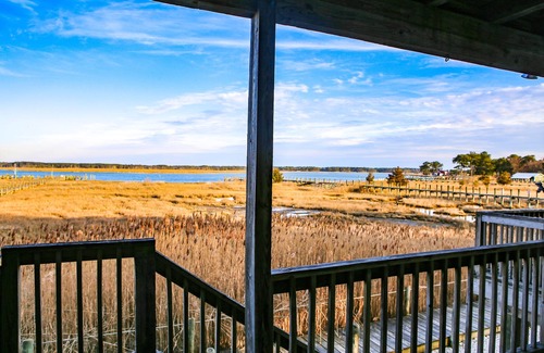 Chincoteague House | Pony Swim - Water Front Duplex,beautiful views. decks,NO LINENS PROVIDED