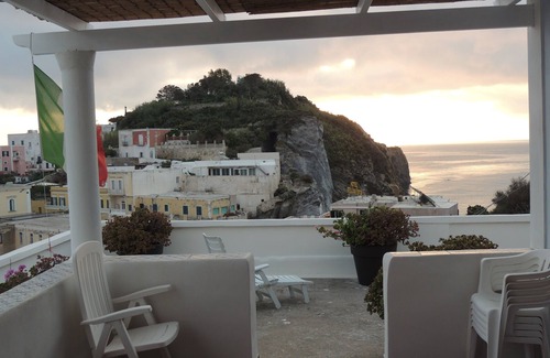 Ponza Villa | Ponza port, prestigious house, large terrace and amazing sea view